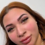 Natural-looking permanent makeup brow results on a Beauty Room Ink client.