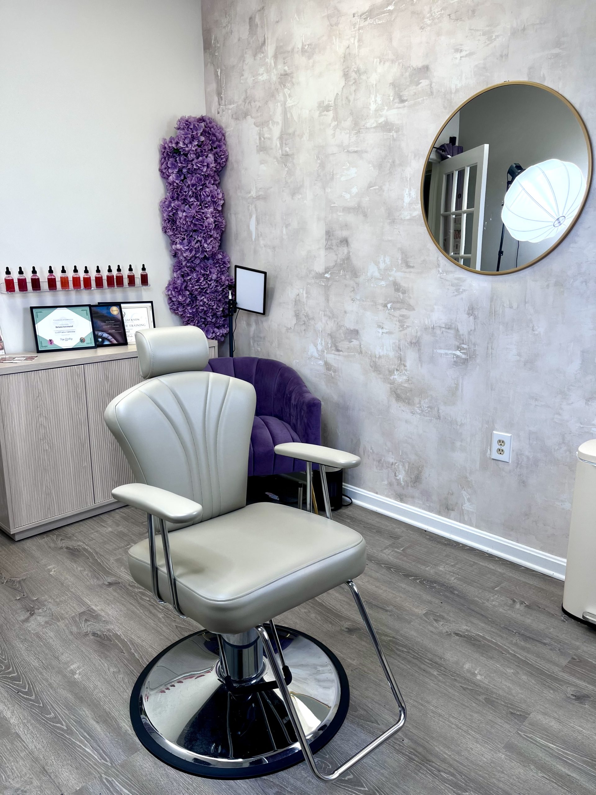 Beauty Room Ink permanent makeup studio in Stafford, Virginia.